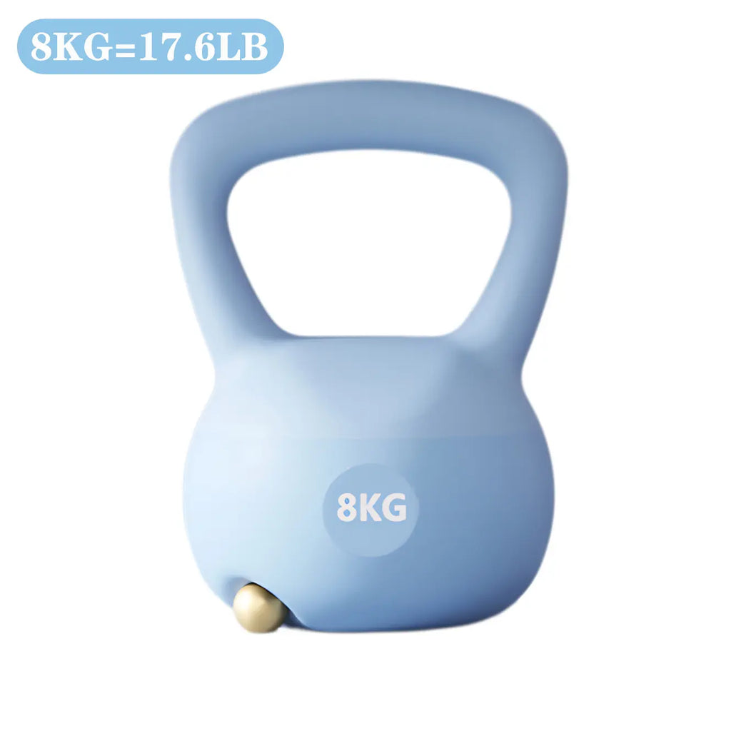 Soft Kettlebell with Handle,Soft Sided Kettlebell,Fitness Soft Kettlebells,Anti-Slip Grip, Wide-Grip Handle,Neoprene Material,Home Workout Kettlebell Weights for Strength Training,Kettlebells Set Strength and Safety Guaranteed, Beginner Gear