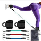 Ankle Resistance Bands W/ Padded Cuffs – Adjustable Glute & Leg Bands for Booty Kickbacks, Home/Gym/Outdoor Calisthenics + Women’S Gift Gluteal Thigh Hip Training